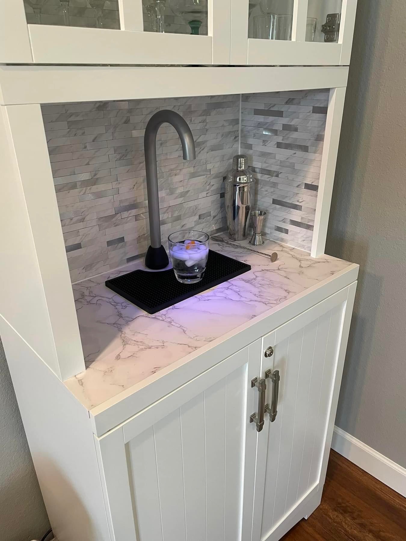 Power Pour Silver Countertop Smart Bar System